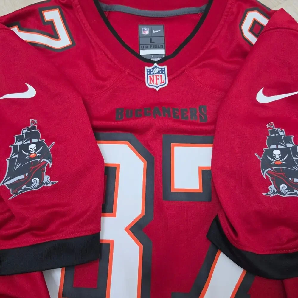 Rob Gronkowski (Gronk) Tampa Bay Buccaneers Jersey Number 87 NFL Nike Size Large
